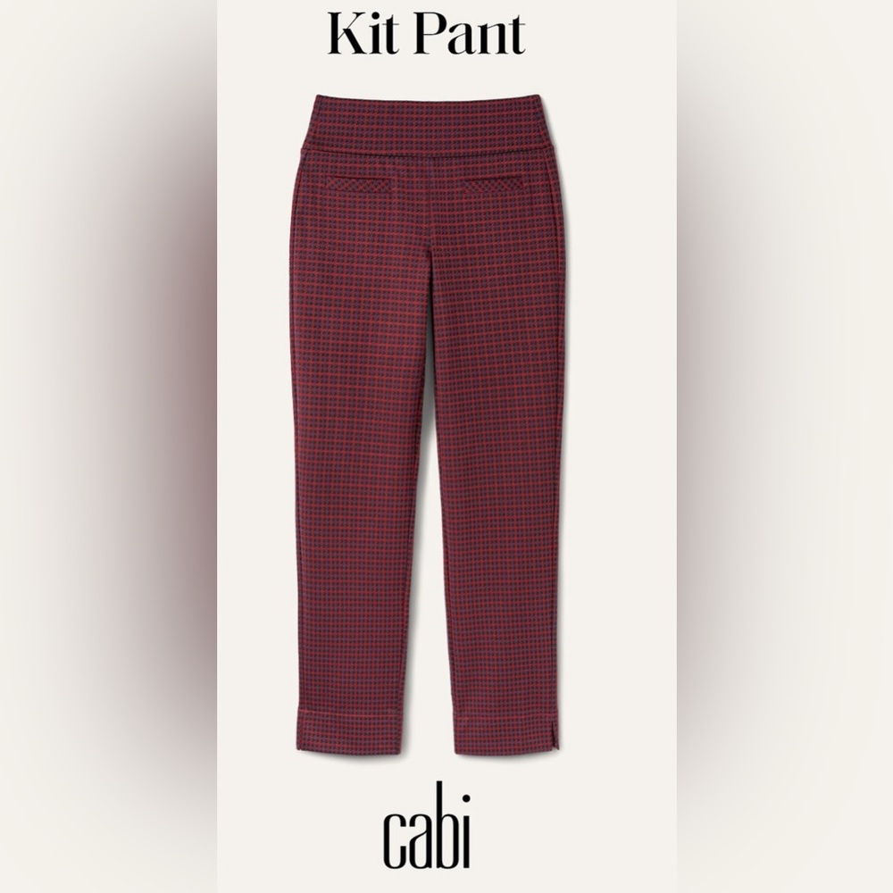 CAbi Red Kit Pant